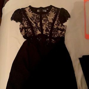 Black and Beige Jumpsuit